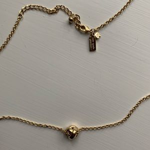kate spade Gold Knot Necklace